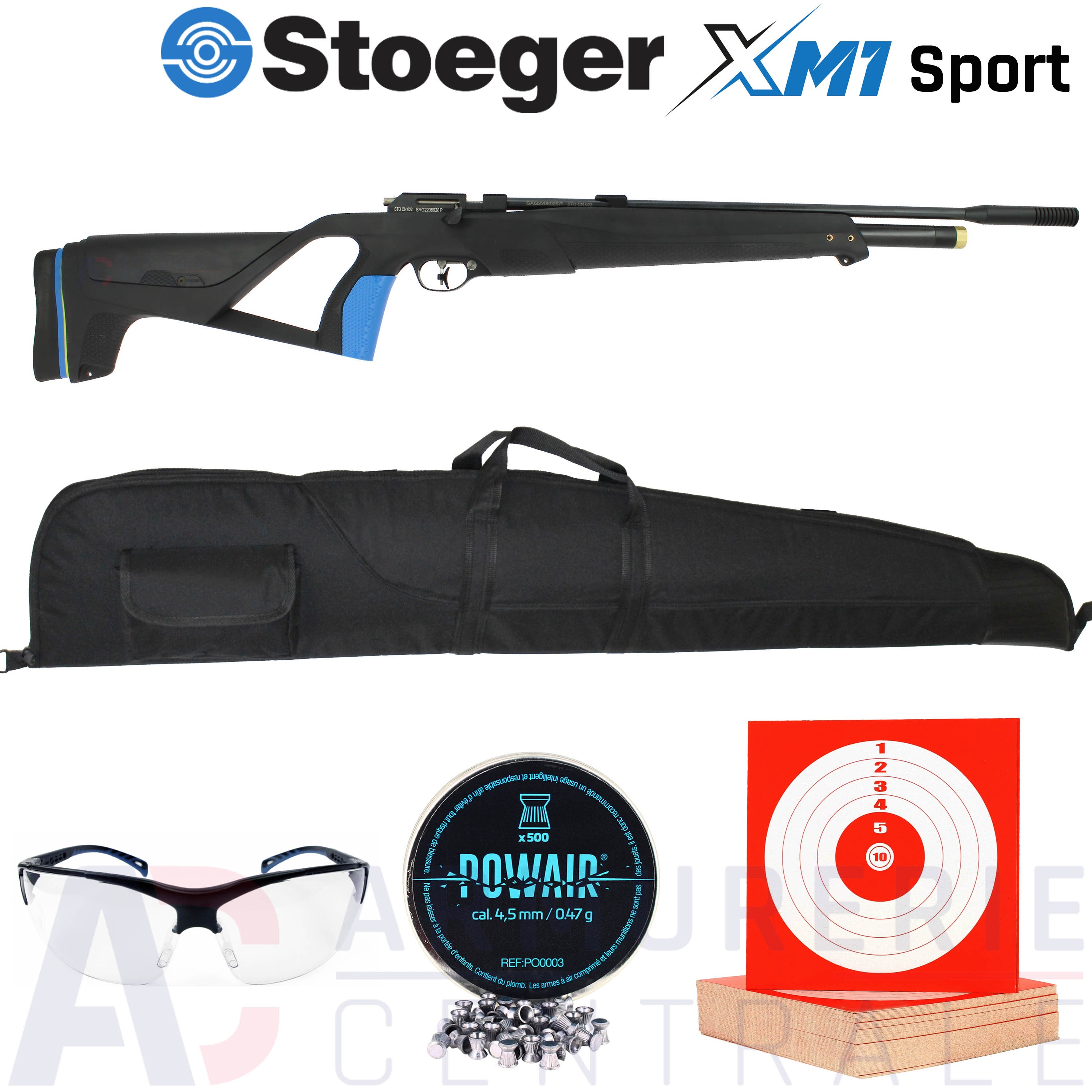 Pistola PCP Artemis/Zasdar PP800 multi-tiro con supresor de sonido y Regulador cal. 4,5 mm Balines