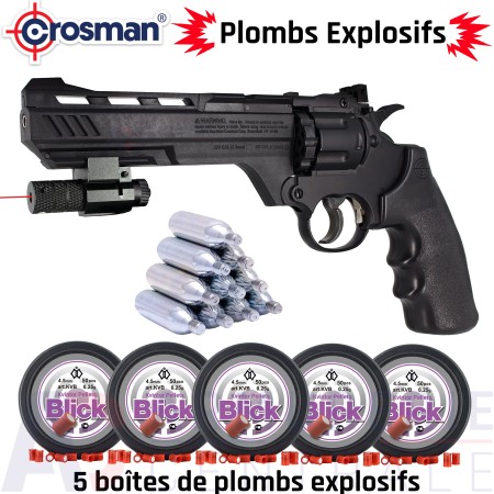 Crosman VIGILANTE Laser plombs explosifs 4.5 mm (3.9...