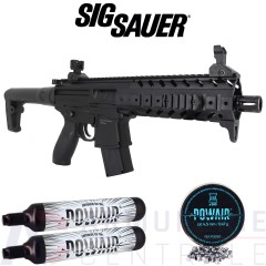 Pack Carabine Sig Sauer MPX CO2 88g 4.5mm (6.7 joules)