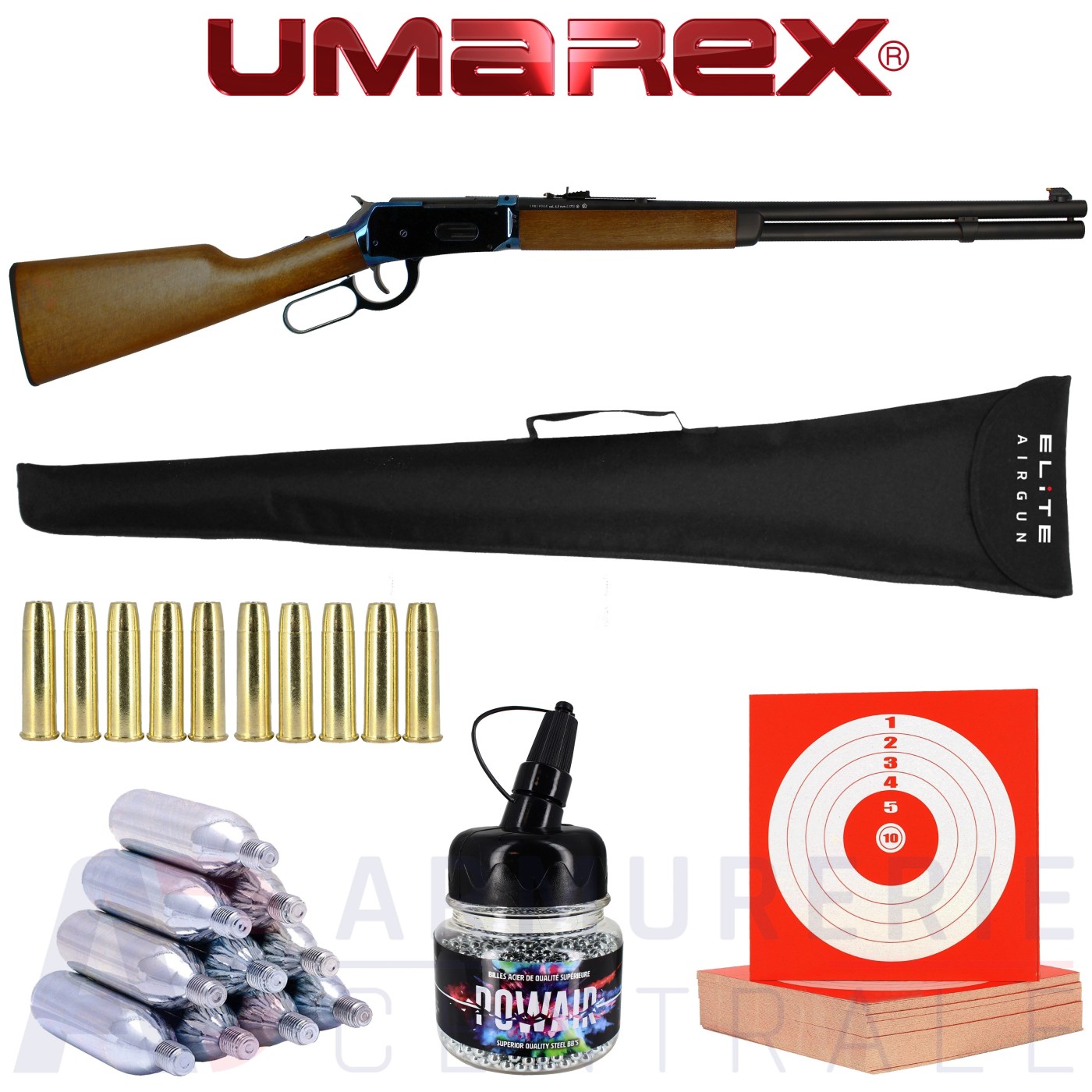 Umarex Legends Cowboy Rifle bleue Co2 4.5BB's (7.5 joules) Umarex Legends Cowboy Rifle bleue Co2 4.5BB's (7.5 joules)