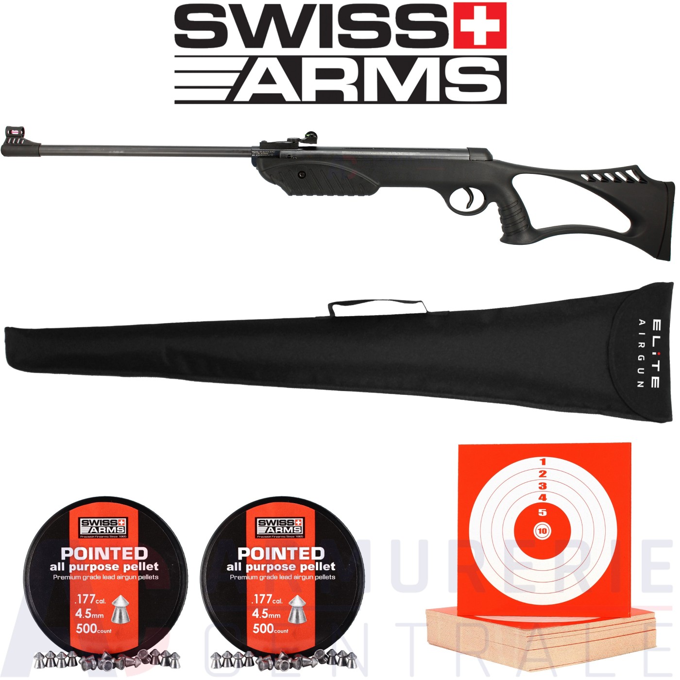 Swiss Arms Black Bird 4.5mm (7.5 Joules) Swiss Arms Black Bird 4.5mm (7.5 Joules)