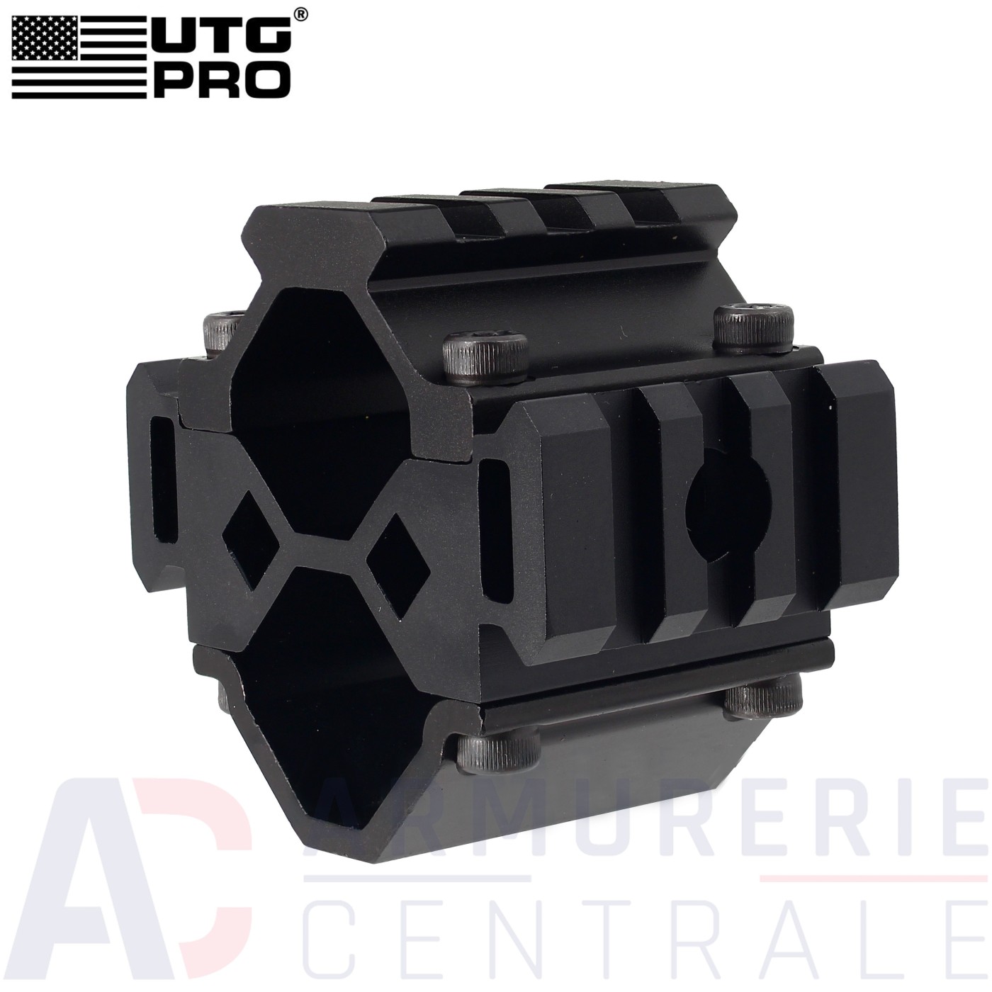 UTG Adaptateur de canon Tri rail (22mm) UTG Adaptateur de canon Tri rail (22mm)
