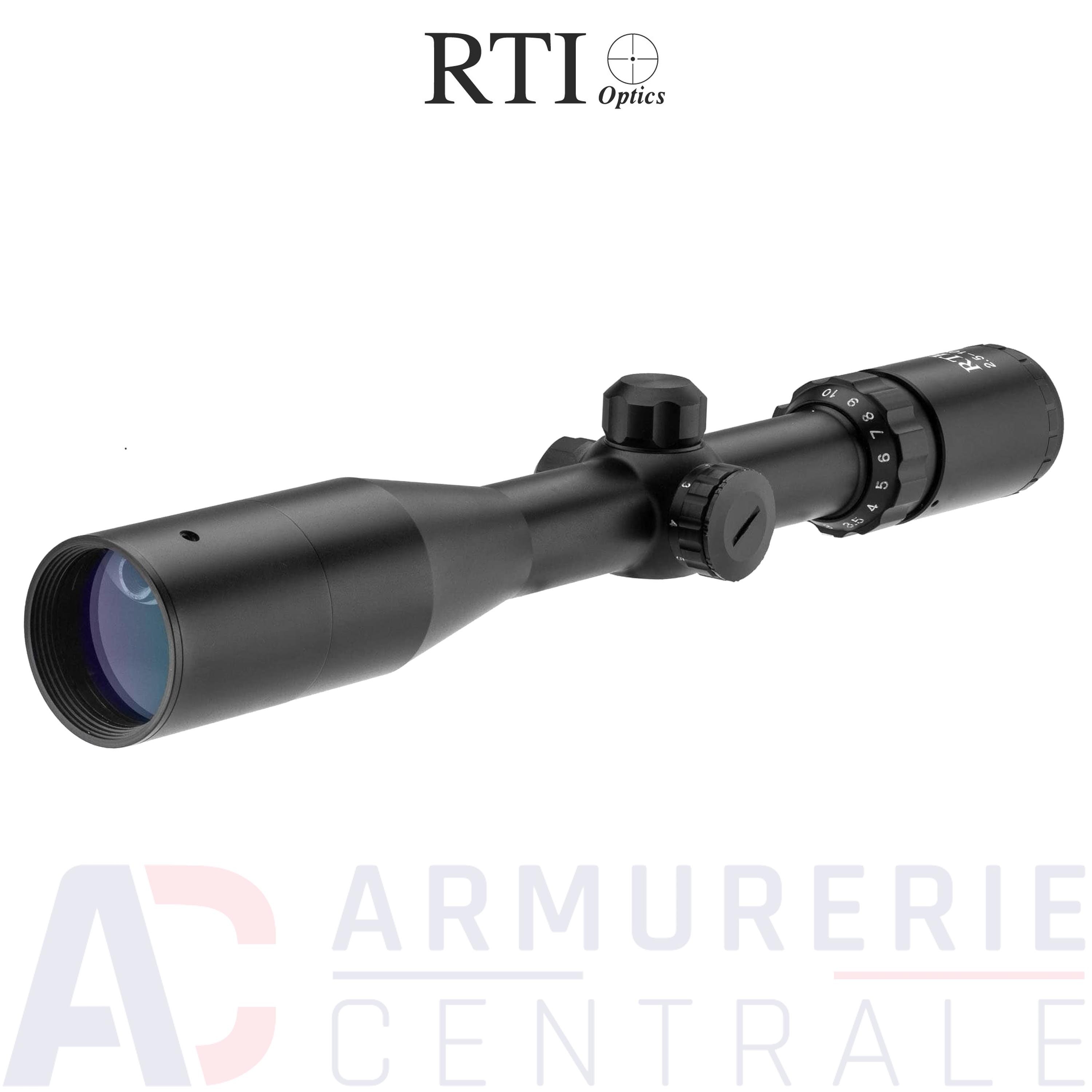 Lunette De Tir RTI 4x32 – Pour Armes Petit Calibre .22 LR Et 4,5 Mm – Grossissement 4x, Diamètre Objectif 32 Mm