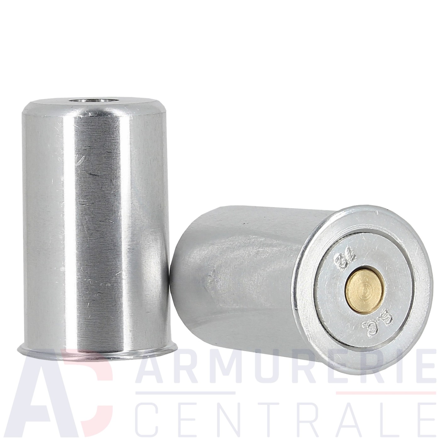 Lot de 2 douilles amortisseurs cal.12 en aluminium Lot de 2 douilles amortisseurs cal.12 en aluminium