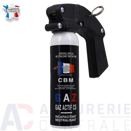 Bombe de défense CBM Gaz CS 100 ml