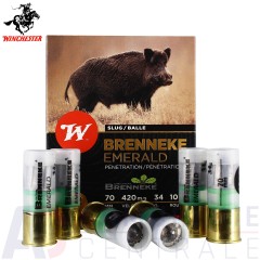 Winchester Brenneke Emerald calibre 12/70