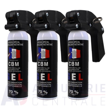 Pack Aérosol de défense CS 300ml (3x100ml)