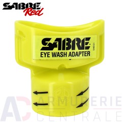 Adaptateur de décontamination oculaire Sabre Red