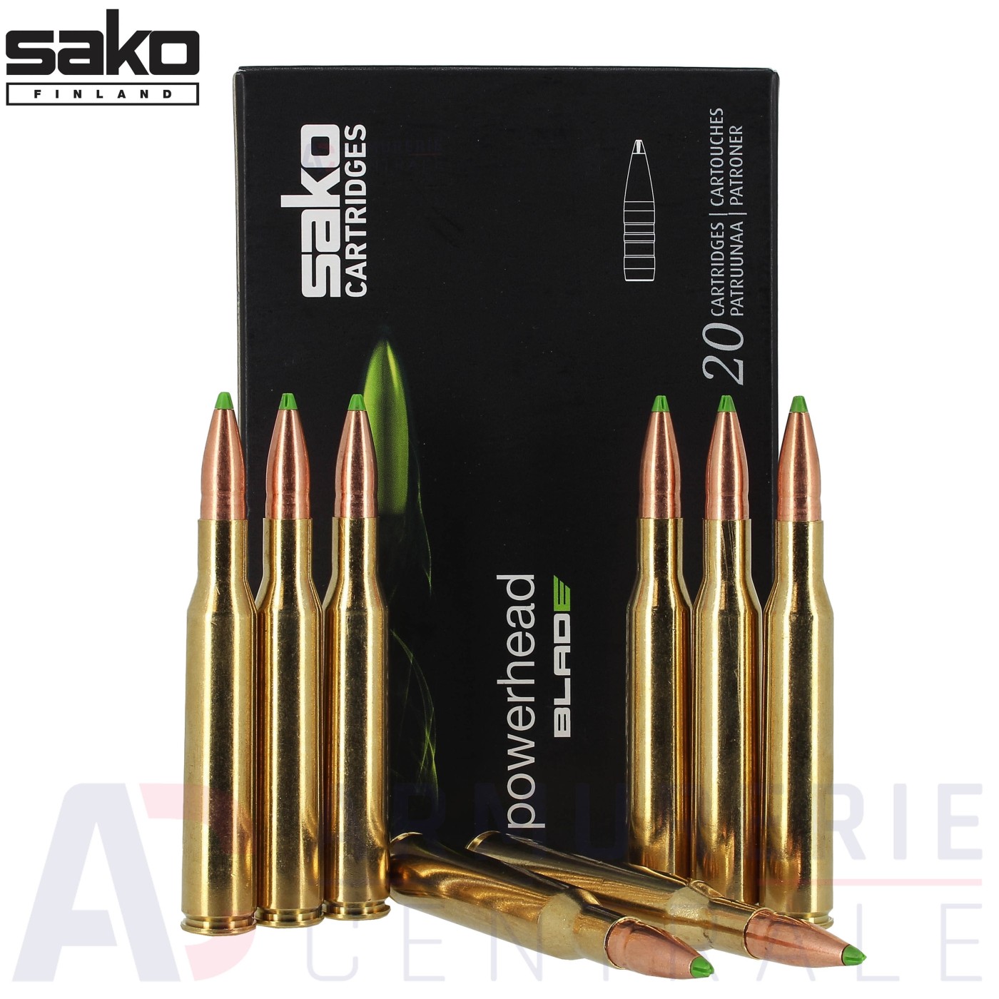 Cartouches Sako Powerhead Blade 120 grains .270 Win Cartouches Sako Powerhead Blade 120 grains .270 Win