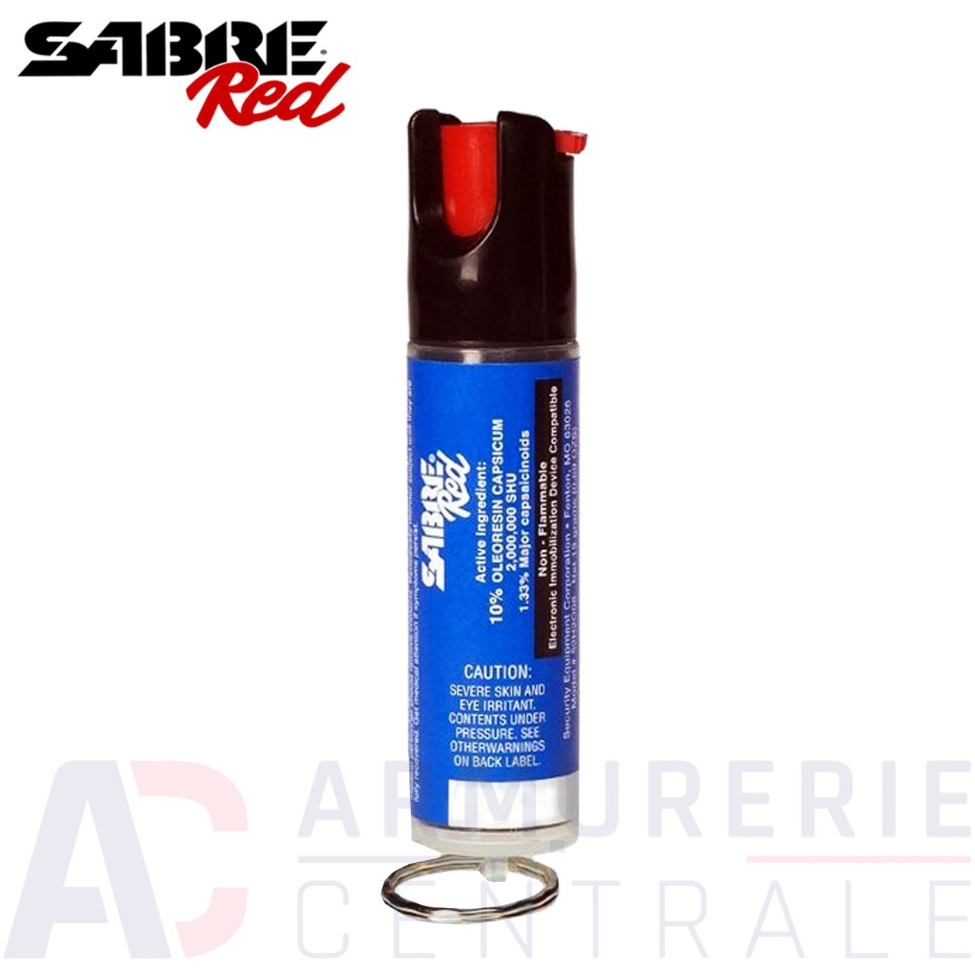 Aérosol Sabre Red MK8 Stream porte-clés 20 ml Aérosol Sabre Red MK8 Stream porte-clés 20 ml